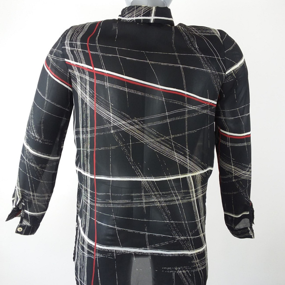 Worthington Sz 10 Women's Button Up Padded Shirt - Picture 5 of 7